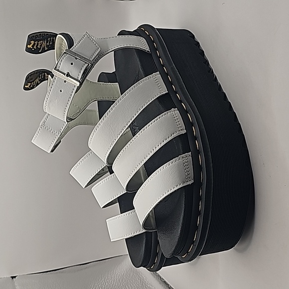Doc Dr. Martens Blaire Platform Sandal “White” 2023 - Picture 1 of 8